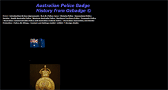 Desktop Screenshot of ozbadge.com