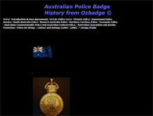 Tablet Screenshot of ozbadge.com